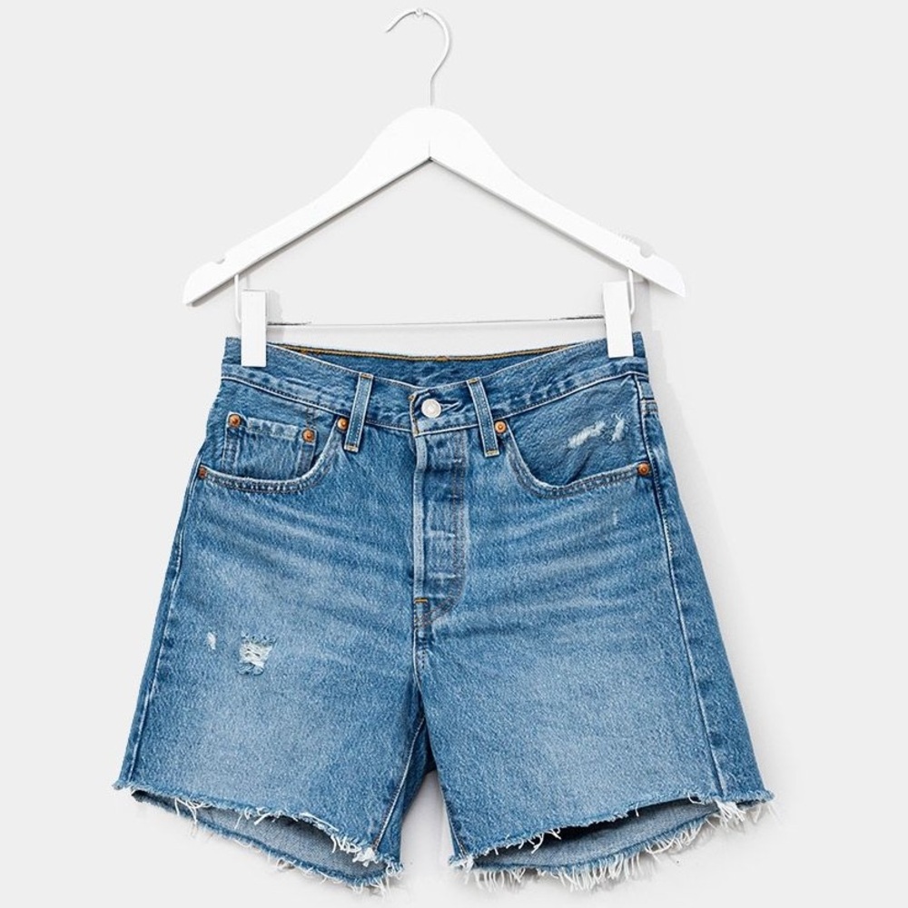 Levis 501 Mid-Thigh Shorts